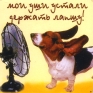 Магнит "Мои уши устали " х 6,5 см Материал: пластик инфо 2781c.