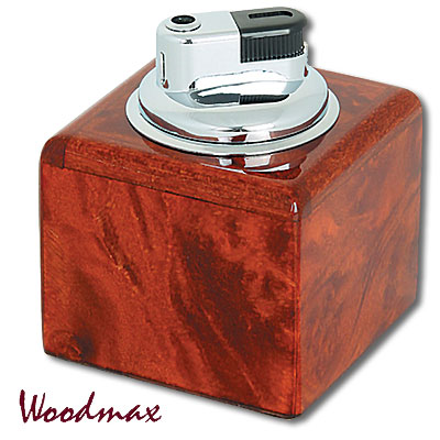 Зажигалка, темно-коричневая Зажигалка Woodmax 2007 г инфо 8080c.