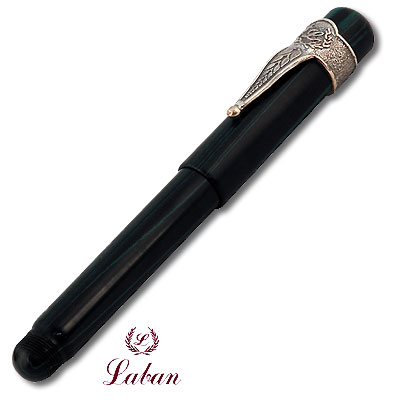 Ручка перьевая с чернильницей (IMP-FP-05YL) Laban 2007 г инфо 8255c.