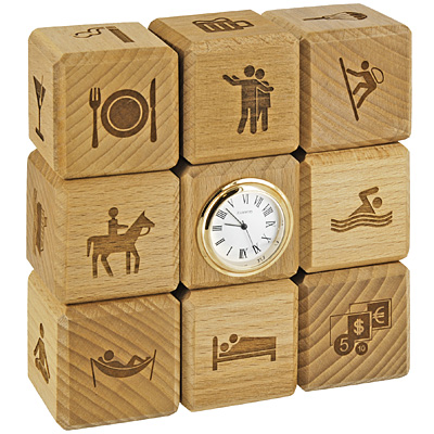 Часы-планировщик "Cubus" х 4,5 см Артикул: 4548 01 инфо 9438c.