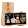 Набор из 4 игрушек GB-4/3 Новогодняя продукция 2009 г инфо 13900f.