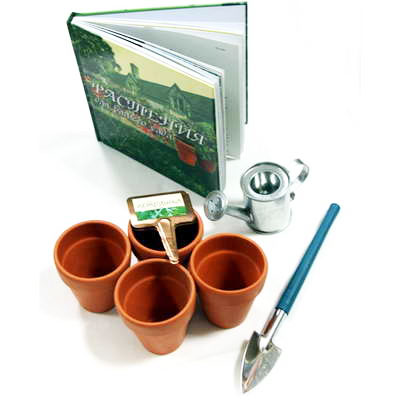 Набор подарочный "Растения для вашего сада" пластик Производитель: Китай Артикул: 89685 инфо 6611h.