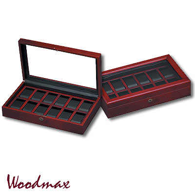 Шкатулка для 12 часов, коричневая Шкатулка Woodmax 2007 г инфо 164i.
