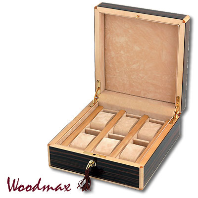 Шкатулка для 6 часов (WB006/A#0) Шкатулка Woodmax 2007 г инфо 174i.