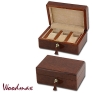 Шкатулка для 3 часов, коричневая Шкатулка Woodmax 2007 г инфо 180i.